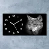 Wanduhr aus Glas – 60x30 cm - Glasbild - Glasuhr - Produktbild-Vorschau 2