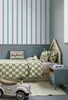 ESTAhome behang strepen blauw en rood 0.53 x 10.05 m Productafbeelding-voorbeeld 5