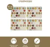 CREATIVE TOPS Set di 4 tovagliette in sughero, design retrò Anteprima dell’immagine prodotto 5