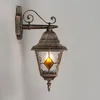 Vintage Außenwandlaterne Bronze Antigua Down Produktbild-Vorschau 2
