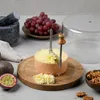 Käsehobel mit Haube, Akzienholz, KESPER 28621 Produktbild-Vorschau 4