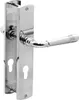 Türbeschlag 1383 Helena LS PZ Chrom Türdrücker Türklinke Produktbild-Vorschau 1