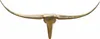 Wohnling Deko Geweih Bull M Aluminium Design Hörner 100cm Produktbild-Vorschau 5