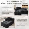 LVHOM Chaiselongue Schlafsofa mit Kissen, Lounge Sessel Produktbild-Vorschau 4