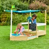 TP Toys Ahoy Drewniana łódź do zabawy z wysuwaną Podgląd zdjęcia produktu 11
