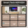 Smart Tech Fernseher 40 Zoll Smart TV VIDAA Fernseher mit Produktbild-Vorschau 6