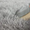 Hochflor Teppich Wohnzimmer Schlafzimmer Shaggy Einfarbig Produktbild-Vorschau 3
