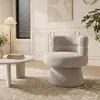 Duhome Drehsessel Modern Loungesessel aus Chenille Produktbild-Vorschau 3
