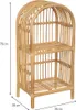Kinderbuchregal - Rattan - H76 cm - Atmosphera créateur Produktbild-Vorschau 4