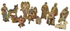 Set de figurines de crèche en polyrésine, peintes à la Voir les images du produit 2