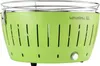 A green LotusGrill XL charcoal grill is shown against a white background. Náhled obrázku produktu