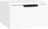 vidaXL Nástenné nočné stolíky 2 ks. Biele 34x30x20 cm Náhľad obrázku produktu 5