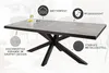 riess-ambiente Esstisch GALAXIE 160cm hellgrau anthrazit Produktbild-Vorschau 14