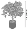 Rosier Rose Plante Artificielle Artificiel avec Floraisons Voir les images du produit 6