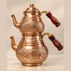 Ensemble de théières 1,2 l + 2 l Cuivre fabrication Voir les images du produit 2