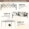 Gazebo COSTWAY 365x225cm, gazebo pop up pieghevole Anteprima dell’immagine prodotto 6