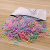 Silikónové mini gumičky do vlasov - Elastické - Farebné - Náhľad obrázku produktu 12