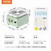 VEVOR Mini-Töpferscheibe, 0–320 U/min, einstellbare Produktbild-Vorschau 7