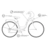 Milord Komfort Fahrrad Retro Vintage Damenfahrrad, 28 Zoll, Produktbild-Vorschau 4
