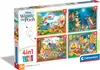 Clementoni - Puzzle 4v1 Disney Medvídek Pú (12+16+20+24 Anteprima dell’immagine prodotto 2