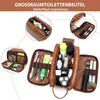 Trousse de toilette en simili cuir, trousse de toilette en Voir les images du produit 10