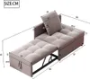 Sofa rozkładana Sweiko, łóżko tapicerowane 3 w 1 z Podgląd zdjęcia produktu 3