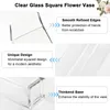 Transparante glazen vaas, 40 cm hoog, geschikt voor bloemen Productafbeelding-voorbeeld 3
