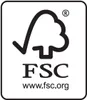 A logo for the Forest Stewardship Council (FSC) with text below it. Náhled obrázku produktu