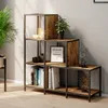 Dělicí stěna Vicco Fyrk Starožitné dřevo 90 x 92 cm, Model Náhled obrázku produktu 5