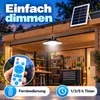 LED Solarleuchte Hängeleuchte Solarlampen für Außen Innen Produktbild-Vorschau 5