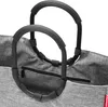Reisenthel loopshopper L, Beutel, Grau, Aluminium, Produktbild-Vorschau 4