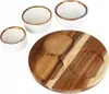 Excellent Houseware | Serviertablett Set - 4 Teile - Holz - Produktbild-Vorschau 6