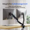 FLEXISPOT MA1 Dual Monitorhalterung 17–32 Zoll mit Produktbild-Vorschau 2