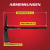 HECHT 909100 Spitzhacke mit Stiel Kreuzhacke | 91 cm Länge Produktbild-Vorschau 8