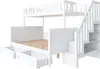 Sweiko Lit d'enfant 90x200/140x200cm, lit superposé en bois Voir les images du produit 15