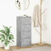 vidaXL Kredens betonowy szary 37,5x35x99 cm materiał Podgląd zdjęcia produktu 1