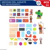 Marvel Spidey Amazing Friends drewniane klocki 50sztü ck Podgląd zdjęcia produktu 7