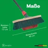 Novaliv miotła ogrodowa z rączką z włosia V 40 cm Elaston Podgląd zdjęcia produktu 4