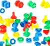 Blocchi di costruzione didattici montessoriani viti 30 Anteprima dell’immagine prodotto 7