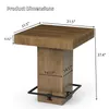 Tavolo da bar Tribesigns, altezza 95 cm, tavolo da bistrot Anteprima dell’immagine prodotto 2