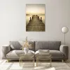 Bilder auf glas - Einteilig - Brücke See - 70x100cm - Produktbild-Vorschau 7