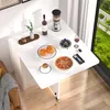 OYAJIA Klapptisch Esstisch Klappbarer Tisch mit Offenen Produktbild-Vorschau 3