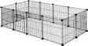 EUGAD Freigehege für Kleintiere 36cm hoch Indoor&draußen, Produktbild-Vorschau 1