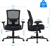 Bürostuhl Ergonomisch 200KG Schreibtischstuhl, Hoher Rücken Produktbild-Vorschau 8