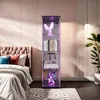 UnboxG Glasvitrine Standvitrine,4 Lagen Glas Vitrine Produktbild-Vorschau 2