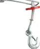 A close-up view of a metal hook and cable mechanism, likely part of a hoist or winch system. Podgląd zdjęcia produktu
