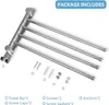 Handtuchablage,Drehbar Handtuchstange,Edelstahl Produktbild-Vorschau 5