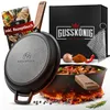GUSSKÖNIG Holandská trouba - 2 v 1 litinový hrnec na pečení Náhled obrázku produktu 9