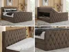 MKS MEBLE Boxspringbett 140 x 200 cm mit Bettkasten, Bett Produktbild-Vorschau 4
