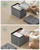 SONGMICS 41 cm Sitzbank mit Stauraum, klappbare Sitztruhe, Produktbild-Vorschau 3